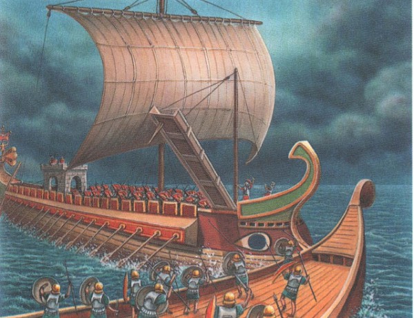  римский корабль