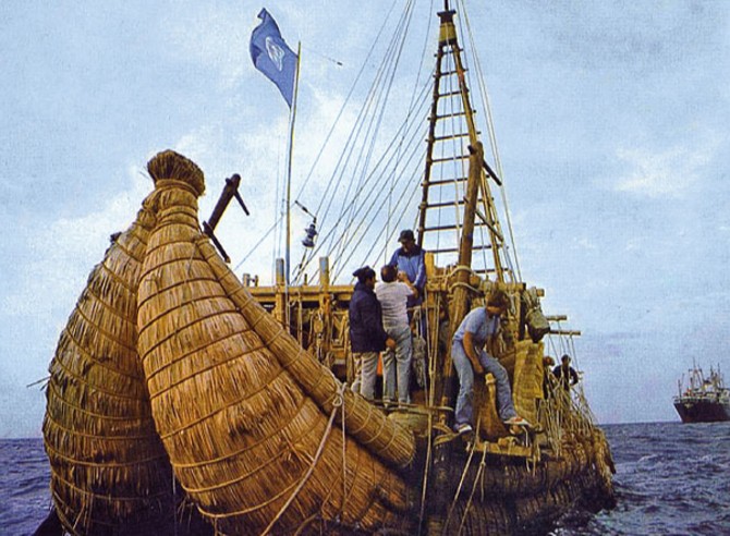 Лодка «Тигрис» совершала плавание под флагом ООН. 1978 г