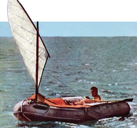 Надувная лодка «Еретик» прошла через всю Атлантику