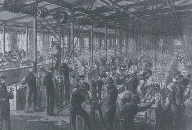Производство оружия в 1862 г.