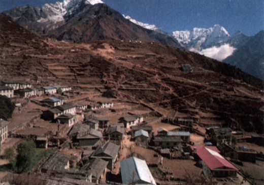 столица непальских шерпов Намче-Базар