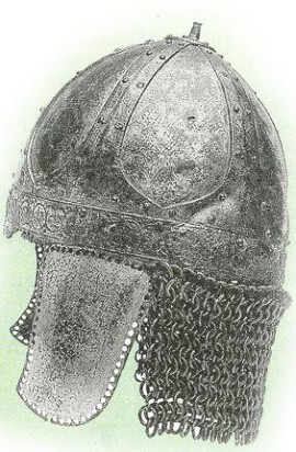 Франкский шлем. Около 600 г.