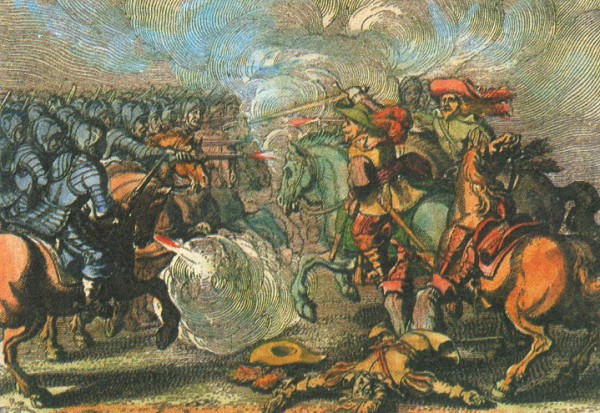 Гибель Густава Адольфа в битве при Аютцене