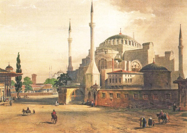 Стамбул. Литография XIX в.