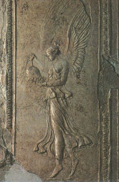Изображение богини победы Виктории, особо почитавшейся римлянами