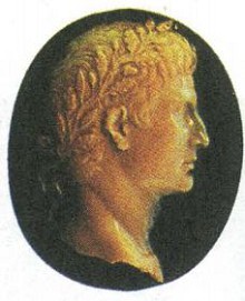 Император Август. Римская камея