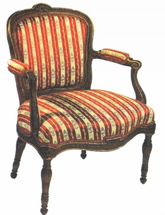 Кресло в стиле Людовика XVI. Последняя четверть XVIII в.