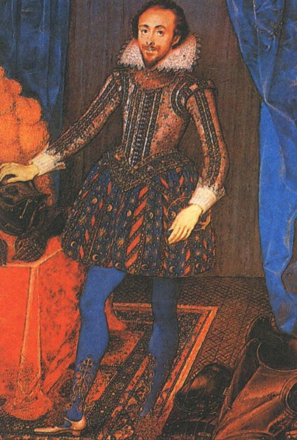 Придворный и рыцарь граф Дорсет в испанских «подушках»