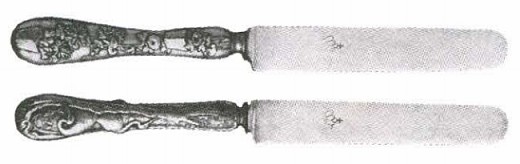 Десертные ножи. Германия. 1880-е гг. 