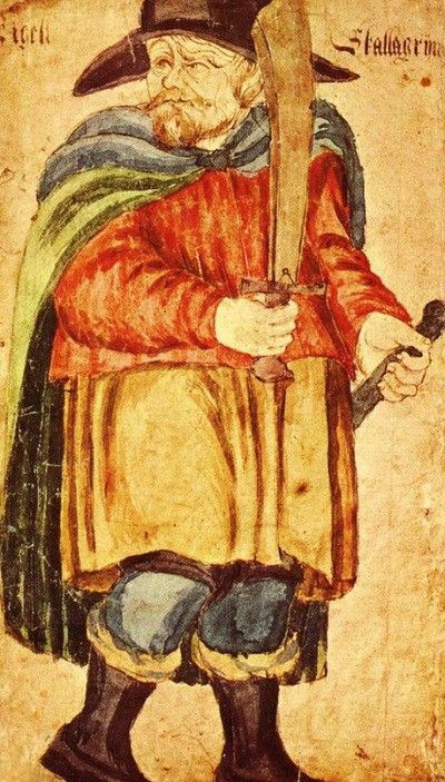 Великий исландский скальд (поэт) Эгиль Скаллагримссон