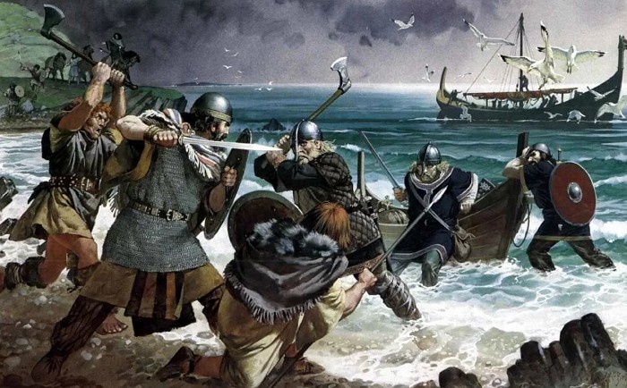 Славяне отпугивают викингов
