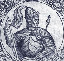 Витовт, великий князь Литовский. Гравюра XVI в.