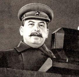Сталин на параде 7 ноября 1941 г.