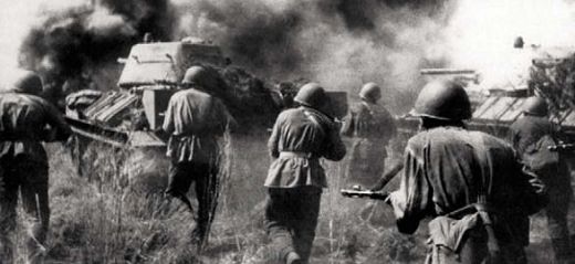 Советские войска в Курской битве