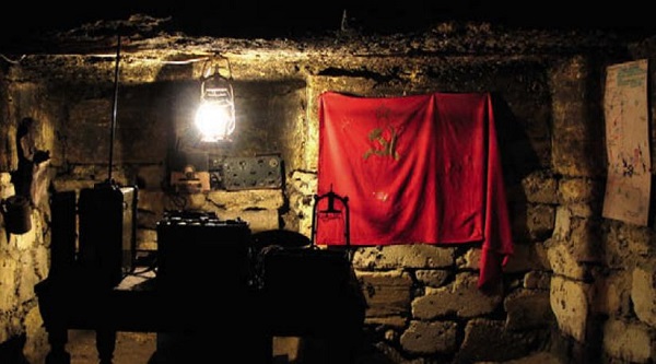 артизанский штаб в одесских катакомбах