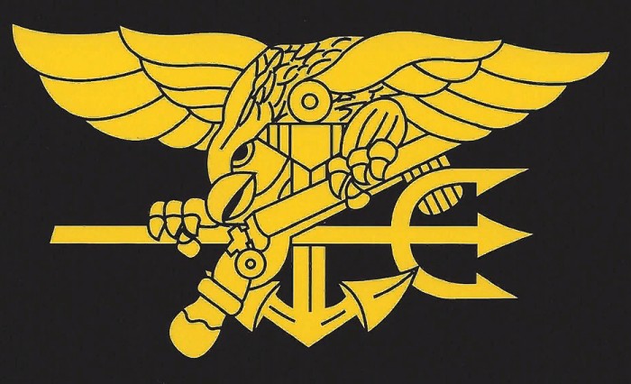 Эмблема спецподразделения «Морские котики» ВМФ США