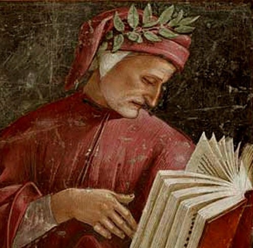 Портрет Данте в лавровом венке работы Л. Синьорелли