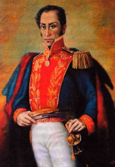X. Ловера. Портрет Симона Боливара. 1827 г. 