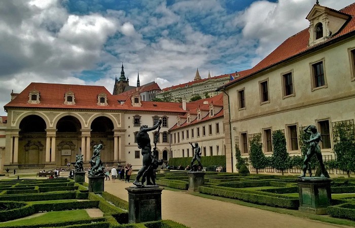 Дворец, построенный в 1623-1630 гг. Альбрехтом фон Валленштейном, герцогом Мекленбургским. Прага. Чехия