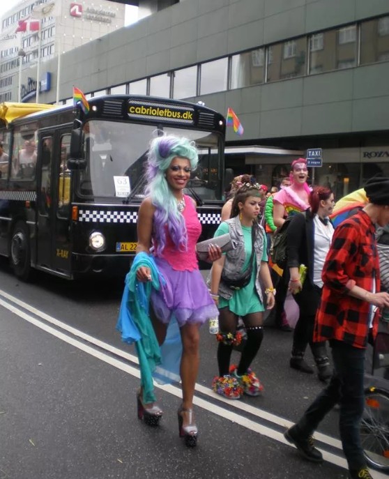 Гей-парад в Копенгагене. 2007 г.