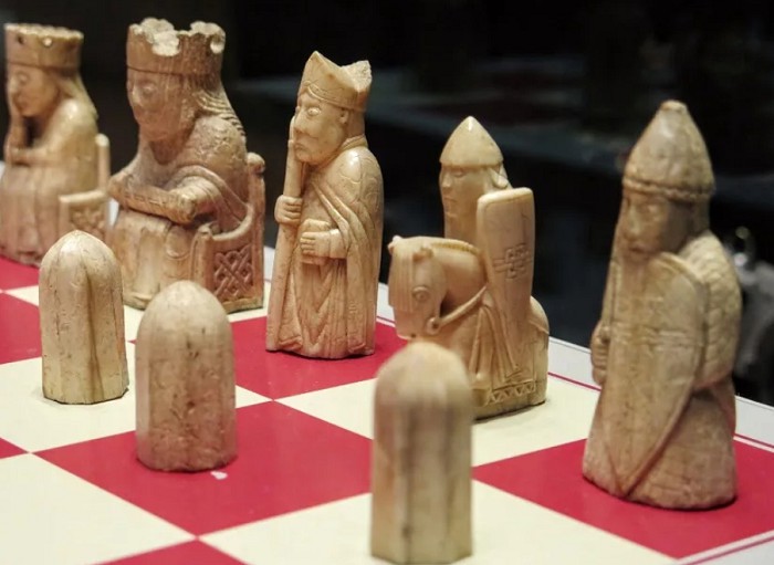 шахматы в Британском музее