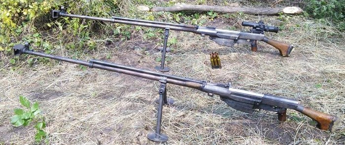 Противотанковые ружья ПТРД-41 и ПТРС-41<