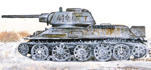 Т-34 с новой башней