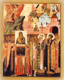 Сретение Владимирской иконы Божьей Матери в Москве