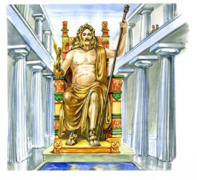 Статуя Зевса в Олимпии