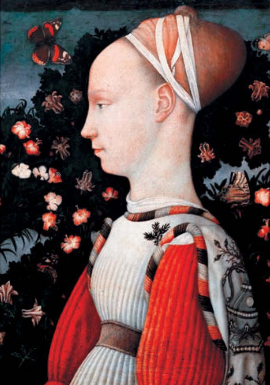  Антонио Пизанелло. Портрет принцессы (портрет Джиневры д’Эсте). Темпера, дерево Ок. 1435–1440