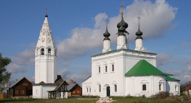 Вознесенский собор и колокольня Александровского монастыря