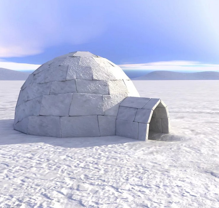 Иглу — ледяной дом эскимосов