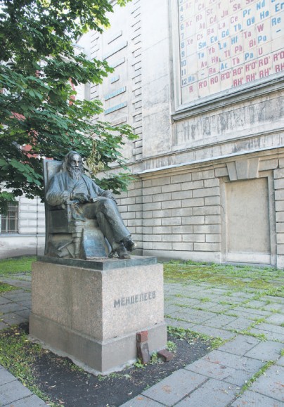 Памятник Д. И. Менделееву, Санкт-Петербург
