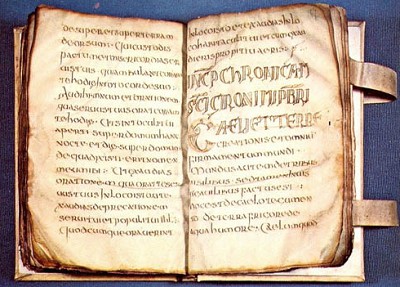 Манускрипт на перменте, VII век н. э.