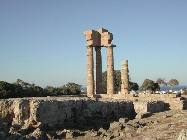 Развалины древнего города