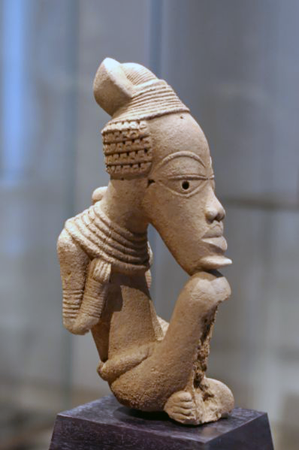 Терракотовая статуэтка, культура Нок, VI век до н. э. — VI век н. э., Нигерия