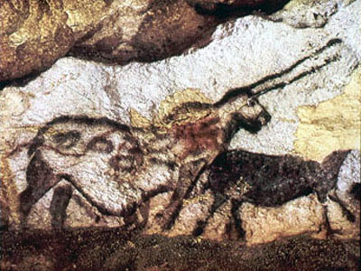 Настенные рисунки в пещере Ляско, как пример культуры Верхнего Палеолита