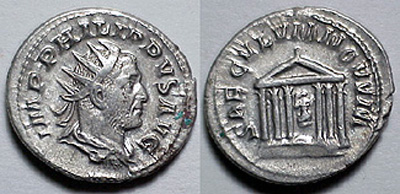 Юбилейная монета в честь тысячелетия Рима