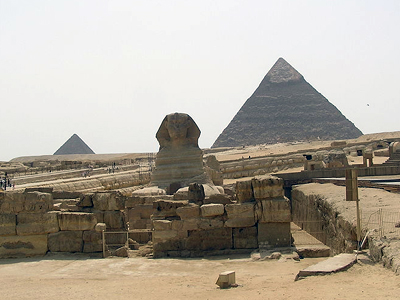 Пирамиды и Сфинкс