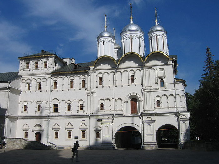 Собор «Двенадцати апостолов» и Патриаршие палаты Московского Кремля