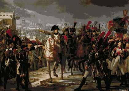 П. Готеро изобразил Наполеона