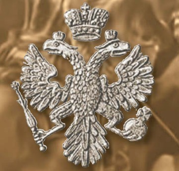 Двуглавый орел со скипетром и державой, увенчаный тремя коронами, — изображение на монетах периода правления Петра Алексеевича