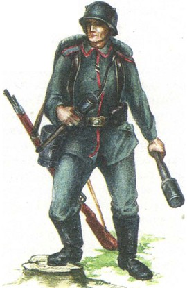 Немецкий пехотинец
