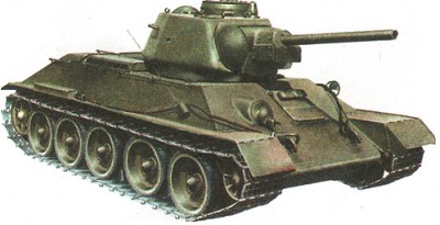 Легендарный советский танк Т-34