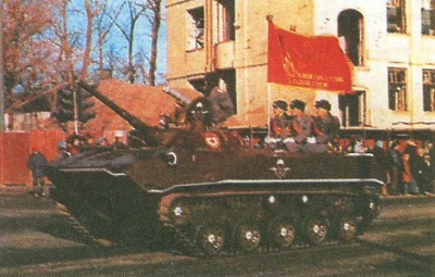 Советская бронетехника в Кабуле