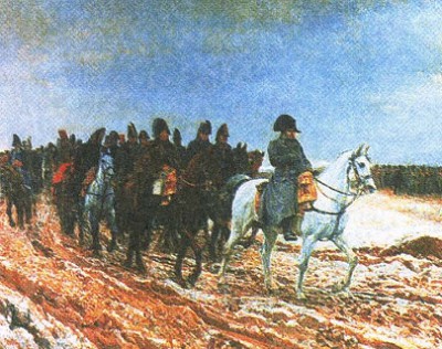 Наполеон после возвращения из России