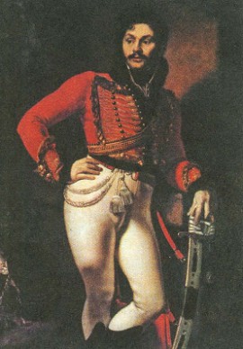 Портрет Дениса Давыдова. 1809 г.