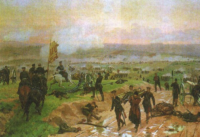 Бой под Плевной 27 августа 1877 г. 1883 г.