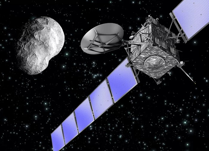 Космический аппарат «Галилео» приближается к астероиду Ида