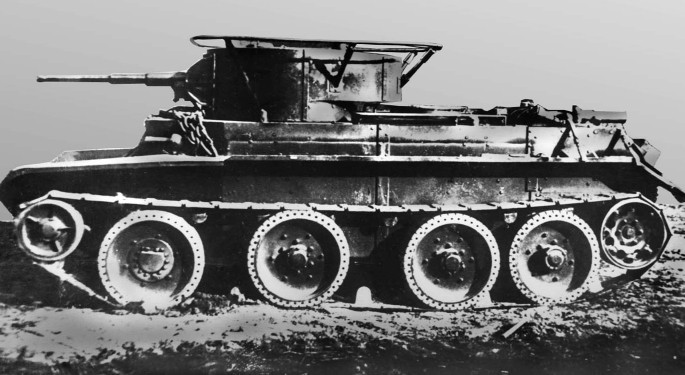 Советский танк БТ